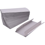 Bio Towel - Packung 3.000 Stück 1-lagig, Naturgrau - 640013