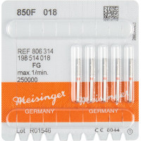 Diamanten 850, gyémántcsiszoló, piros, ISO 018, FG, 5 darab