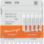 Diamanten 850, gyémántcsiszoló, zöld, ISO 018, FG, 5 darab