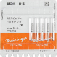 Diamanten 850 Packung 5 Diamanten, fekete ISO 016, FG