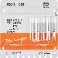 Diamanten 850 Packung 5 Diamanten, fekete ISO 018, FG