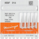 Diamanten 859 Packung 5 Diamanten piros, ISO 014, FG