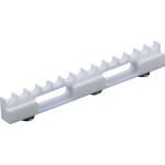 PTFE Block - Stück Block inklusive 3 Schrauben, 16 cm, für 14 Instrumente - TE-3029-H14 PTFE Block - Stück Block inklusive 3 Schrauben, 16 cm, für 14 Instrumente - TE-3029-H14