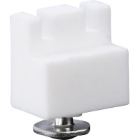 PTFE Halter - Stück inklusive Schraube, für 2 Pinzetten - TE-3029-H-T2