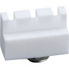 PTFE Halter - Stück inklusive Schraube, für 2 Pinzetten - TE-3029-H-T2 PTFE Halter - Stück inklusive Schraube, für 2 Pinzetten - TE-3029-H-T2