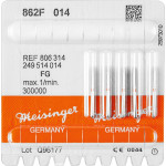 Diamanten 862 Packung 5 Diamanten piros, ISO 014, FG