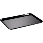 Ornamin Festopas műszertálca, fekete, 35 x 24 x 1 cm (77/3-12)