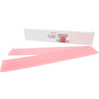 Aufstellwachs - Packung 220 g Stripes 5 x 5 mm, hellrosa - 02-4170