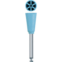 Prophy Polierer Pasteless - Packung 100 Stück blau, Länge 10,5 mm, ISO 060 - 1238RA-100