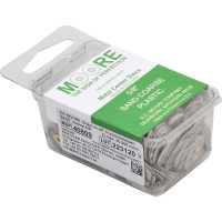 MOORPLASTIC® Snap-on-off Scheiben - Packung 200 Stück Garnet, mittel, Ø 16 mm - 40843