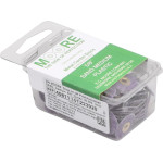 MOORPLASTIC® Snap-on-off Scheiben - Packung 200 Stück Sand, mittel, Ø 16 mm - 40811