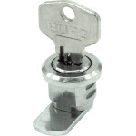 Sicherheitsschloss für EURO 2 Spenderserie - Stück inklusive Schlüssel, silber - 900480