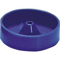 TOPDENT Muffel-Böden - Stück 9er Ø 80 mm, blau - 11049