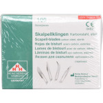 Skalpellklingen - Packung 100 Stück Nr. 15-C, 04-HER-00002, Steril - 1110915C Skalpellklingen - Packung 100 Stück Nr. 15-C, 04-HER-00002, Steril - 1110915C