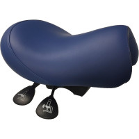 Bambach® Sattelsitz Top - Stück mit Hebel, merlin-blau, Premium Echtleder - BSS202055