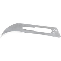 Skalpellklingen Carbon Steel - Packung 100 Stück - 873B/12