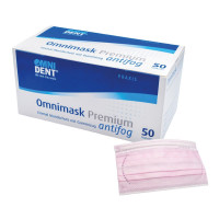 Omnimask Premium antifog - Packung 50 Stück mit Gummzug, rosa - 215200