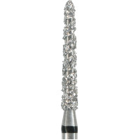 Turbo Diamanten T879K - Packung 5 Stück schwarz supergrob, FG, Figur 299 Torpedo konisch, 10 mm, ISO 016 - T879K.314.016SC