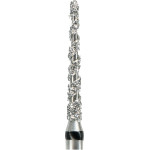 Turbo Diamanten T850 - Packung 5 Stück schwarz supergrob, FG, Figur 199 Konus rund, 10 mm, ISO 014 - T850.314.014SC