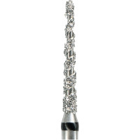 Turbo Diamanten T850 - Packung 5 Stück schwarz supergrob, FG, Figur 199 Konus rund, 10 mm, ISO 014 - T850.314.014SC