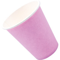 smart Mundspülbecher Hartpapier - Karton 1.000 Stück rosa - 215345