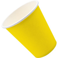 smart Mundspülbecher Hartpapier - Karton 1.000 Stück gelb - 215346
