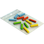 Coloured Silicone Strip Set - Set 12 Stück, 21 mm lang - PN190275