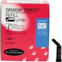 GC GRADIA® DIRECT - csomag 20 x 0,28 g Unitip Posterior WT - 2041 GC GRADIA® DIRECT - csomag 20 x 0,28 g Unitip Posterior WT - 2041