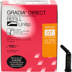 GC GRADIA® DIRECT - csomag 10 x 0,24 g Unitip anterior GT - 1986 GC GRADIA® DIRECT - csomag 10 x 0,24 g Unitip anterior GT - 1986