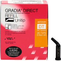 GC GRADIA® DIRECT - csomag 20 x 0,24 g Unitip anterior DT - 2040 GC GRADIA® DIRECT - csomag 20 x 0,24 g Unitip anterior DT - 2040