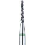 Kronentrenner 38RD/RDL - Packung 6 Stück Diamantverz., grün, FG, Figur 197 rund, 5,6 mm, ISO 010 - 021398