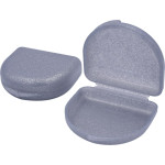 Dento Box® - Packung 12 Stück glitzersilber, Größe I - 355153