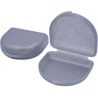 Dento Box® - Packung 12 Stück glitzersilber, Größe I - 355153