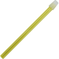 Medicom® Speichelsauger mit abnehmbarer Kappe - Packung 100 Stück, 13 cm, gelb - 508-Y
