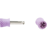 Young™ Prophylaxekelch Turbo Plus - Packung 144 Stück lila, kurz, weich, Latch Type - 295867