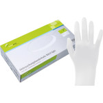 smart Nitrilhandschuhe light - Packung 100 Stück puderfrei, weiß,  L - 216030