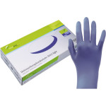 smart Nitrilhandschuhe light - Packung 100 Stück puderfrei, indigoblau, S - 216032