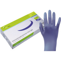 smart Nitrilhandschuhe light - Packung 100 Stück puderfrei, indigoblau, M - 216033