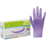 smart Nitrilhandschuhe light - Packung 100 Stück puderfrei, berry, S - 216036