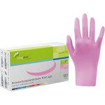 smart Nitrilhandschuhe light - Packung 100 Stück puderfrei, pink, M - 216041