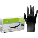 smart Nitrilhandschuhe light - Packung 100 Stück puderfrei, schwarz, S - 216052
