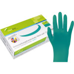 smart Nitrilhandschuhe Soft PF - Packung 100 Stück puderfrei, türkis, XS - 216075