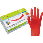 smart Nitrilhandschuhe Soft PF - Packung 100 Stück puderfrei, rot, L - 216086