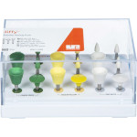 Jiffy™ Original Composite System - Polisher Variety Pack 18 Polierer (grob, mittel, fein), RA - 7010