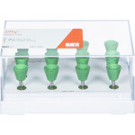 Jiffy™ Original Composite System - Packung 12 Stück grün grob, RA, Figur Kelch - 7011