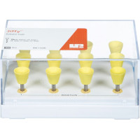 Jiffy™ Original Composite System - Packung 12 Stück gelb mittel, RA, Figur Kelch - 7012