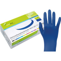 smart Nitrilhandschuhe Soft PF - Packung 100 Stück puderfrei, dunkel blau, XS - 216232