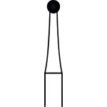Stahlbohrer 1 - Packung 5 Stück RA, Figur 001, Kugel, ISO 018 - 1.204.018