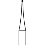 Stahlbohrer 1 - Packung 5 Stück RA, Figur 001, Kugel, ISO 006 - 1.204.006