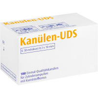 UDS Kanülen - Packung 100 Stück gelb G30 extrakurz, 0,3 x 10 mm, Kappe gelb - 164993